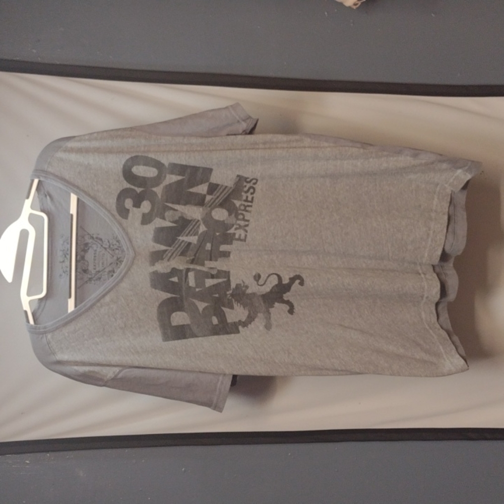 Soft gray tee